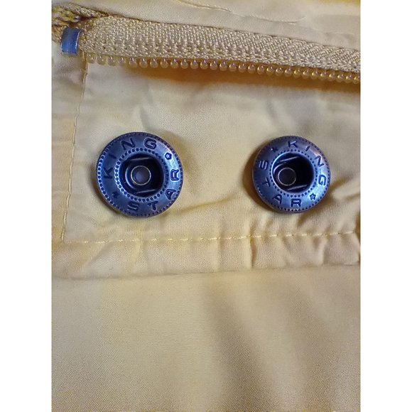 Izod Puff Vest Yellow Size Large PerformX Women Pocket Zip Down Feather - Picture 4 of 14